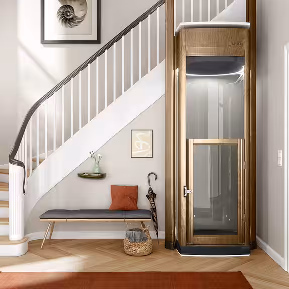 LIFTON Homelift in Holzoptik