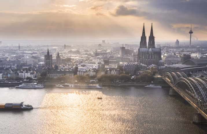 Panoramabild von Köln