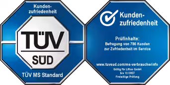 TÜV Kundenzufriedenheit